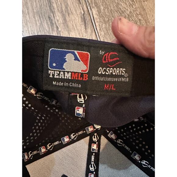 Atlanta Braves Men's Navy Red OC Sport MLB Baseball Cap Size M/L - Picture 2 of 6